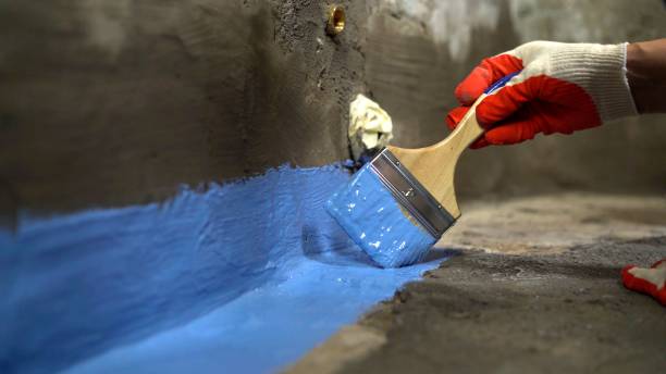 Commercial Basement Waterproofing project at a Batesville, IN business property by SJ Waterproofing Pros